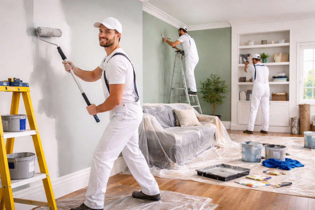 Professional interior painting Brampton