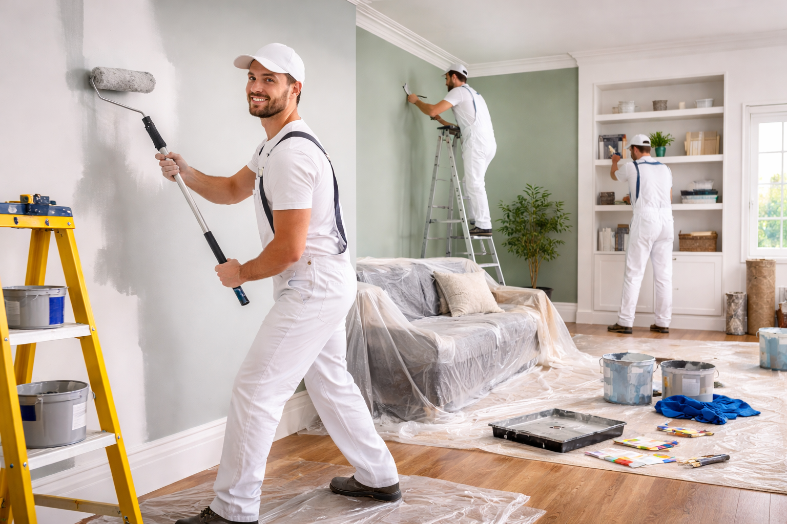 Professional interior painting Brampton